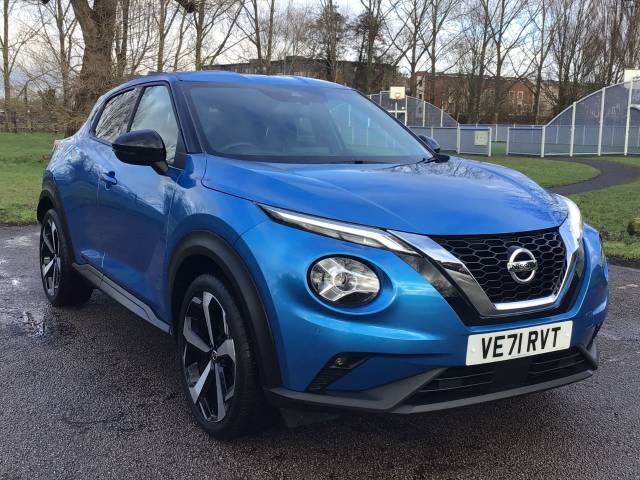 Nissan Juke 1.0 DiG-T 114 Tekna 5dr Hatchback Petrol Blue